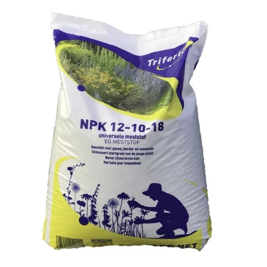 Triferto Universele Meststof NPK 12-10-18 - 20 Kg 3 Triferto Universele Meststof NPK 12-10-18 - 20 Kg